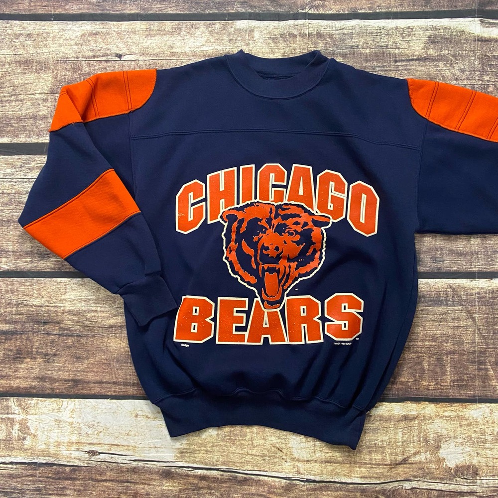 ❌SOLD❌ Vintage 90s Chicago Bears Crewneck Sweatshirt Adult Medium NFL Football